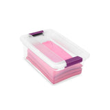 ClearView Storage Box with Latched Lid, 14-L