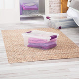 ClearView Storage Box with Latched Lid, 14-L