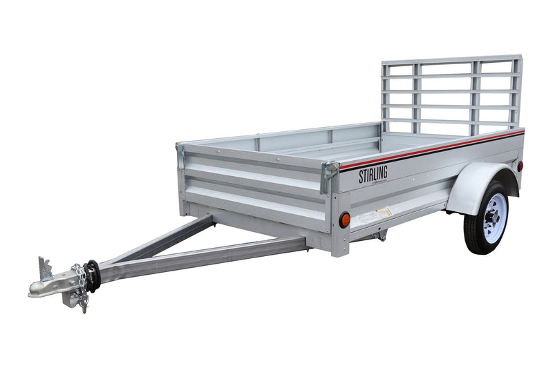 Galvalume Plus Box Trailer, 4-ft x 7-ft M3790
