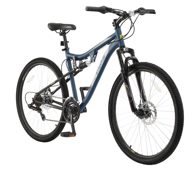 Striker Adult Bike, 21-Speed, 19-in Aluminum Frame, 27.5-in, Blue O9067
