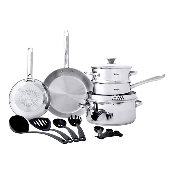 Cook and Strain Stainless Steel Cookware Set, 15-pc G3744