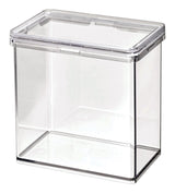 Clear Stackable Medium Canister with Air Tight Lid, 1.42-L