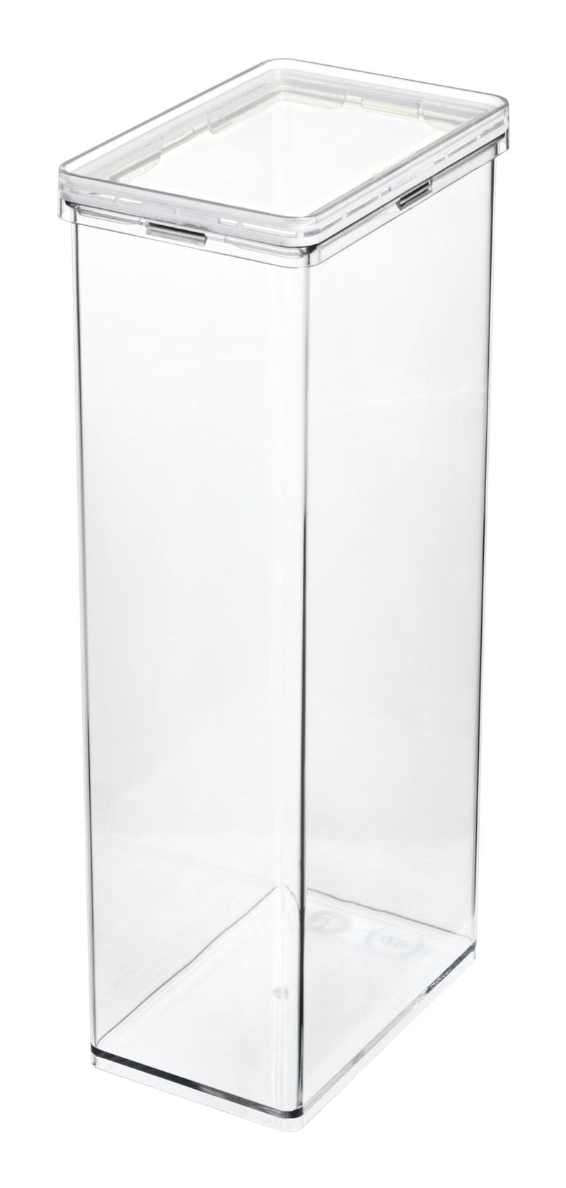 Clear Plastic Pasta Storage Canister Container with Airtight Lid H7266
