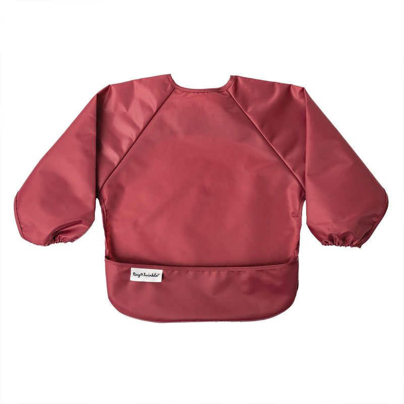 Mess-Proof Apron Bibs, Rose Burgundy, 2-pk I1712