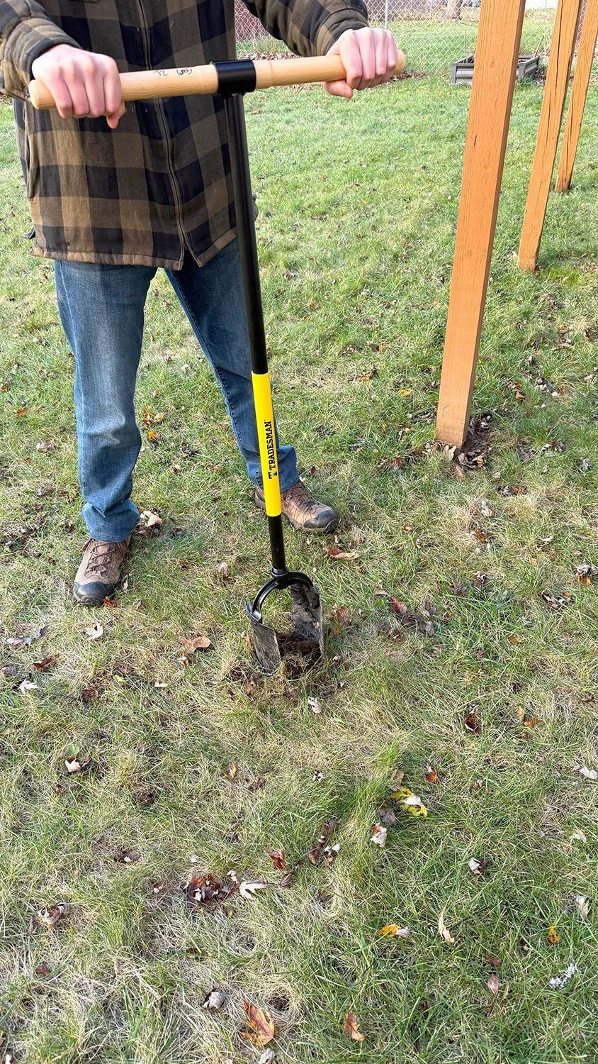 Steel Post Hole Auger