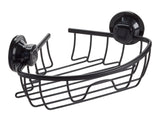 Aluminum Suction Corner Basket, Assorted Mounting
