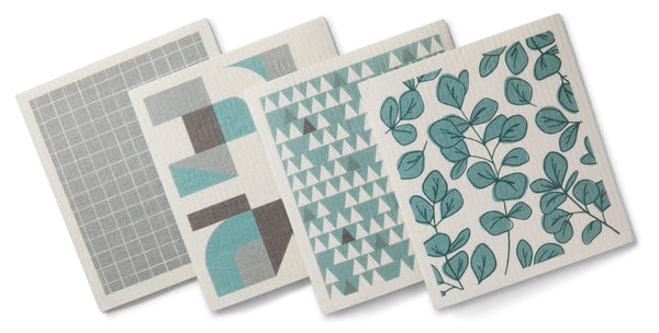 Reusable Sponge Cloths, 4-pk D462