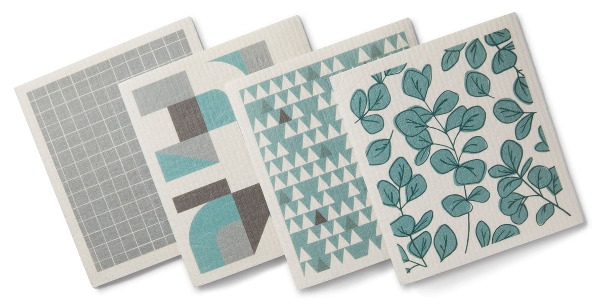Reusable Sponge Cloths, 4-pk