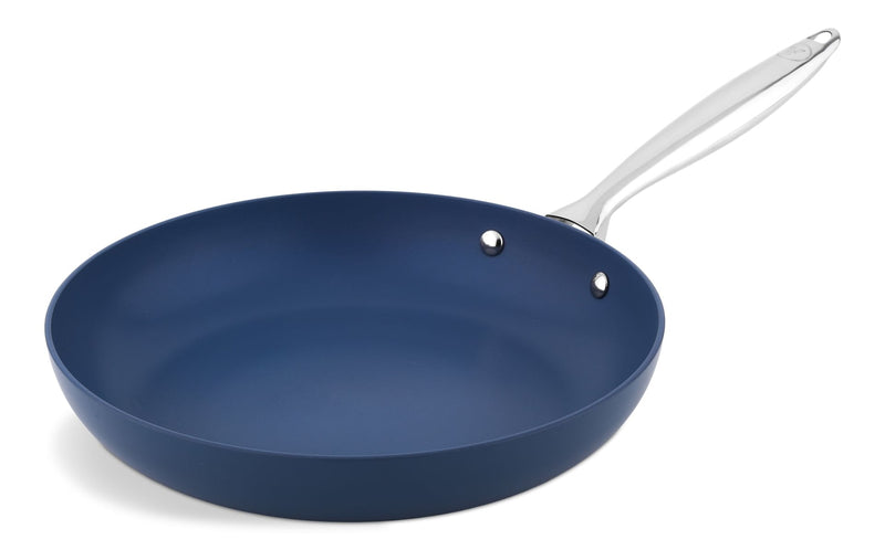 Aluminum Non-Stick Frypan, Blue, 10 1/4-in I8493