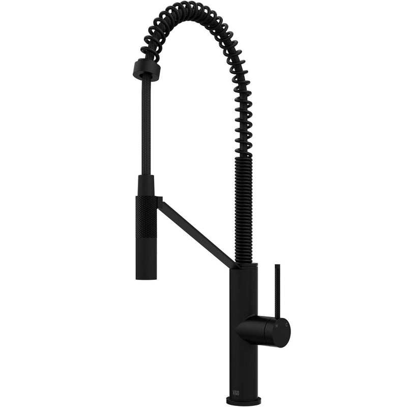 Livingston Magnetic Kitchen Faucet with Cfiber Technology, Matte Black Y718