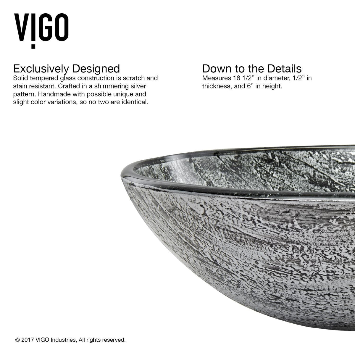 Titanium Glass Slate Grey Bathroom Sink/Basin Set with Niko Faucet and Round Vessel