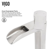 Titanium Glass Slate Grey Bathroom Sink/Basin Set with Niko Faucet and Round Vessel