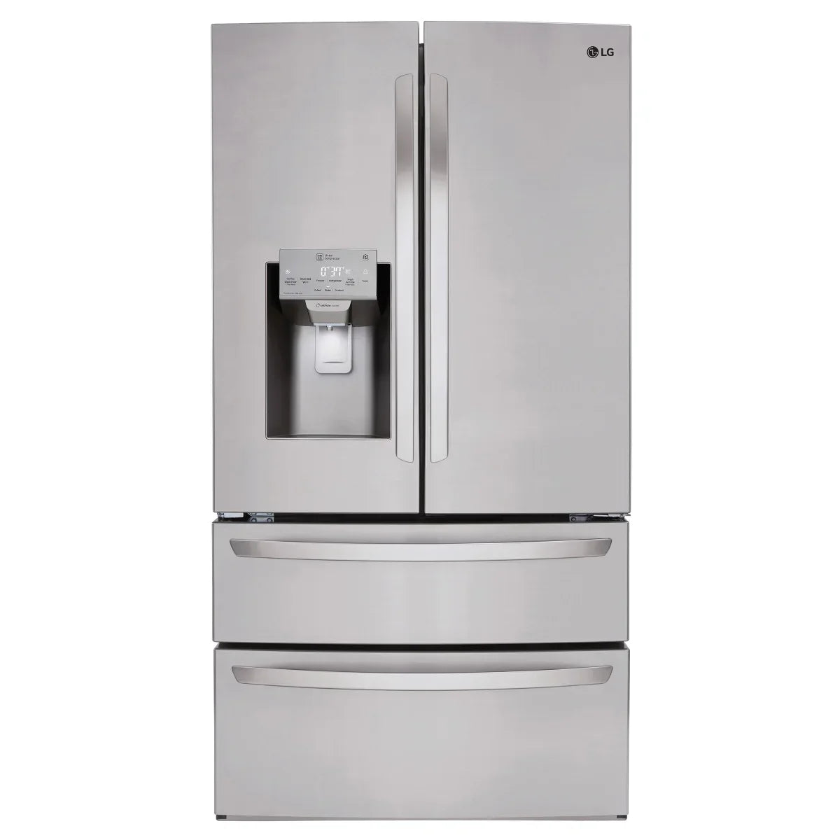 36 in. 31 cu ft. Stainless Steel French Door Refrigerator with Ice Maker