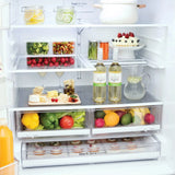 36 in. 31 cu ft. Stainless Steel French Door Refrigerator with Ice Maker