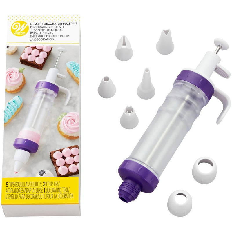 Plastic Dessert Decorator Plus Decorating Tool Set, 8-pc Q8367