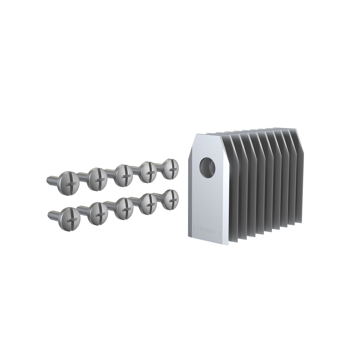 Long-life Replacement Blades Vision Cloud 2.0, 10-pc, Silver