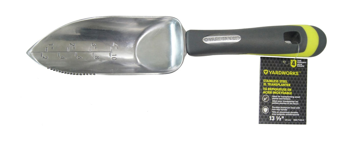 14-in Aluminium Hand Transplanter with Rubber Handle, XL