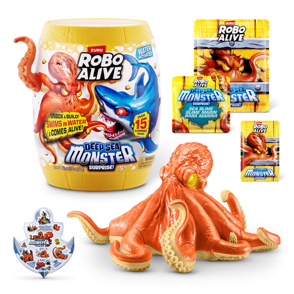 Deep Sea Monster Surprise Unboxing Playset Capsule for Ages 5+ K8567